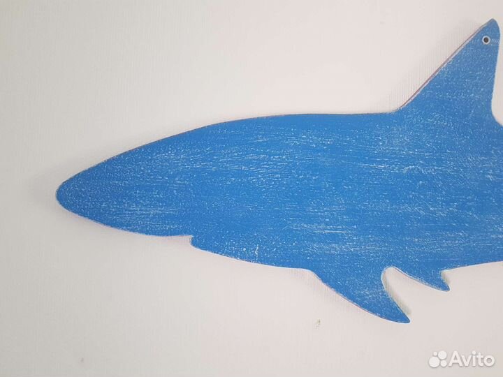 Акула. 2х стороняя. Большая 41х123см