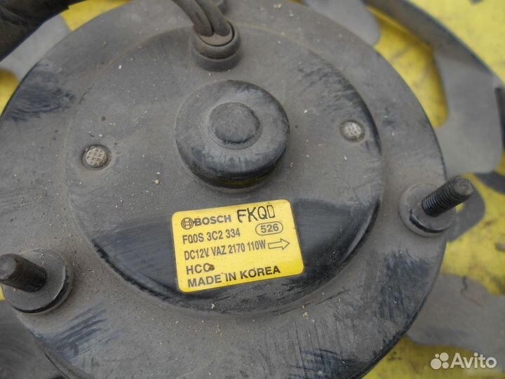 Вентилятор кондиционера VAZ LADA Priora 2008-2018