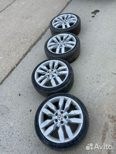Литые диски на VAG r18