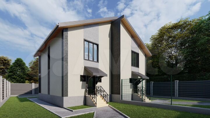 Дом 187,7 м² на участке 6 сот.