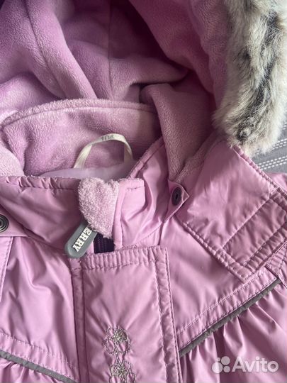 Зимний комбинезон kerry для девочки 104