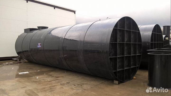 Резервуар Горизонтальный Стальной