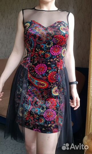 Вечернее платье 44