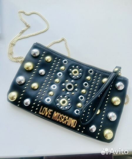 Сумка клатч love mocshino оригинал