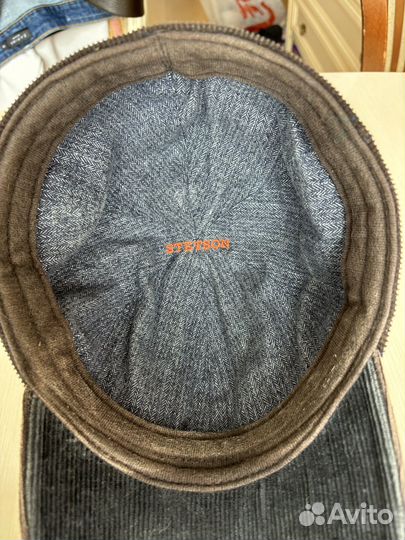 Вкльветовая кепка Stetson