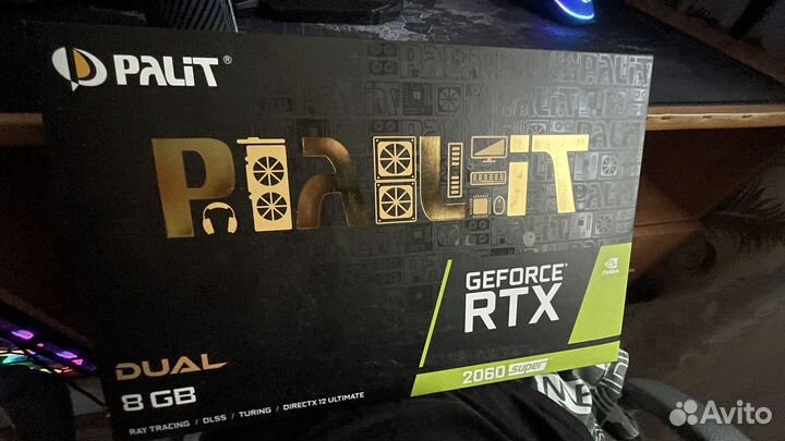 Видеокарта palit rtx 2060 super