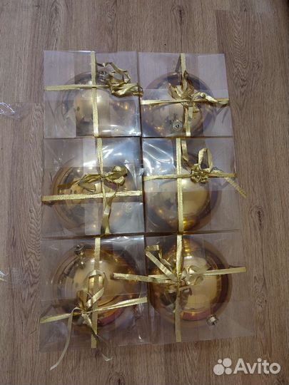 Шары ёлочные 20см