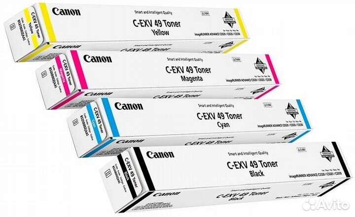 Картридж Canon C-EXV49Bk (оригинальный)