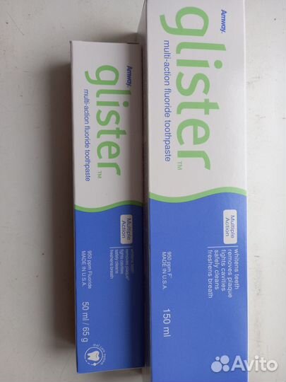 Зубная паста glister amway