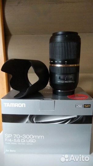 Фотообъектив Tamron SP AF 70-300mm f4,5-6 Di USD