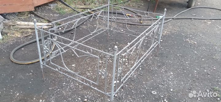 Пескоструйная обработка покраска оград