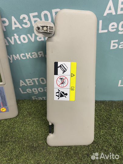 Солнцезащитные козырьки Renault Duster