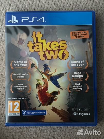 Игра it takes two PS4 Диск