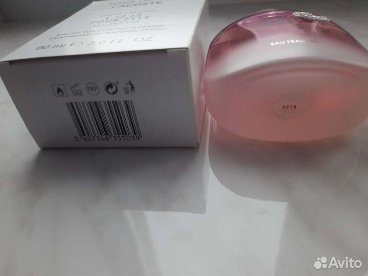 Lacoste L.12.12 Eau Fraiche pour Elle, 90 млОригин