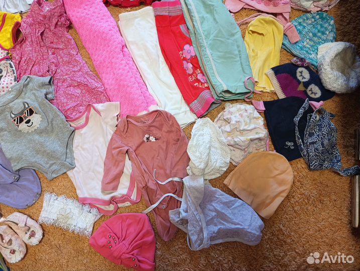 Детские вещи пакетом на девочку 68 74