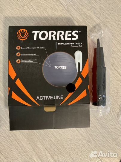 Мяч для фитнесса torres