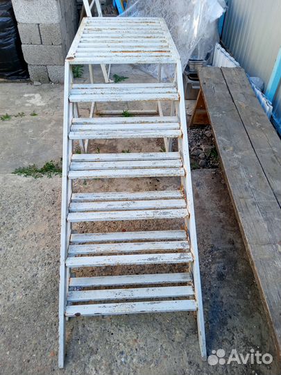 Лестница для каркасного бассейна