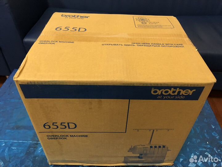 Оверлок Brother 655D