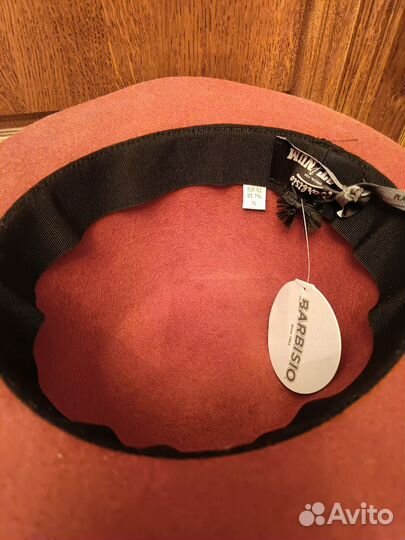 Шляпа мужская barbisio 56-59 размер новая