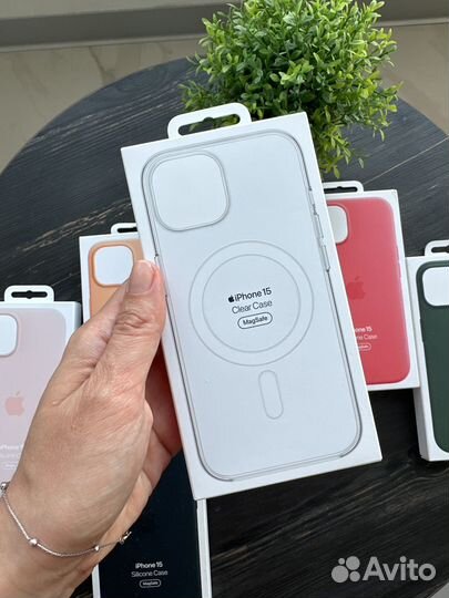 Ориг Apple Silicone Case iPhone 15/15 Plus чехол