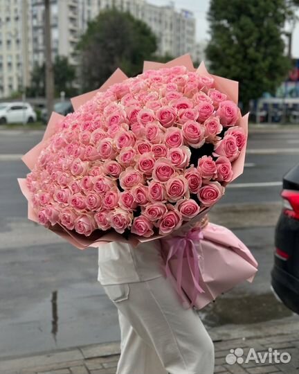 101 роза/букеты из роз