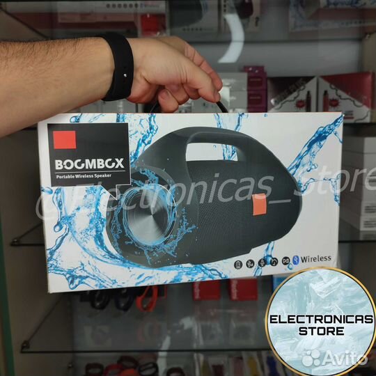 Колонка Большая жбл бумбокс Big Ярко-Черная