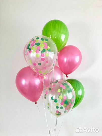 Шары гелиевые и воздушные. Арки из шаров