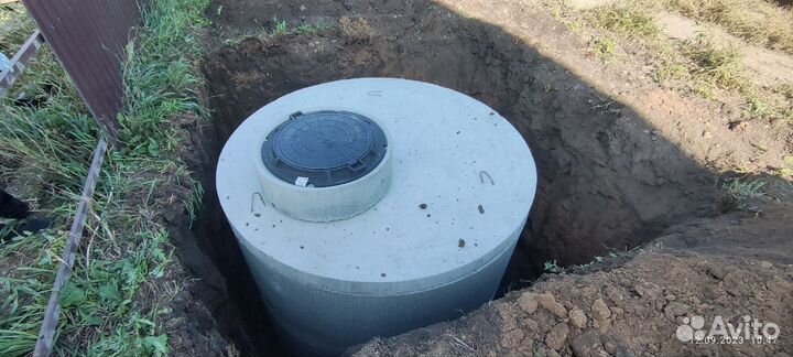 Монтаж септика под ключ