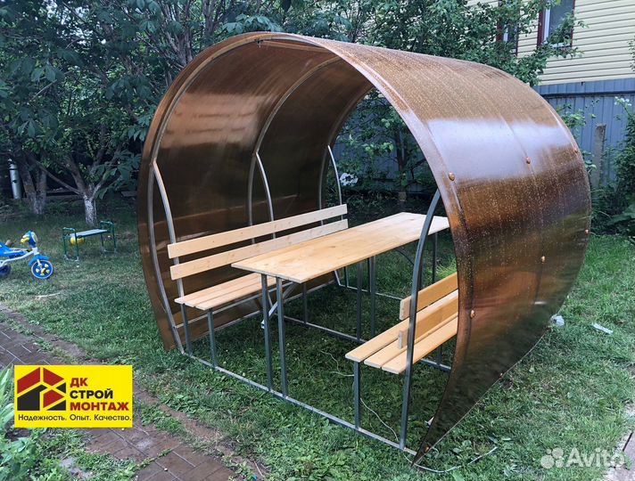Беседка Бочка