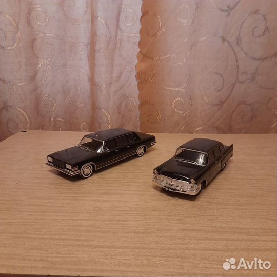 Модели правительственных машин 1:24