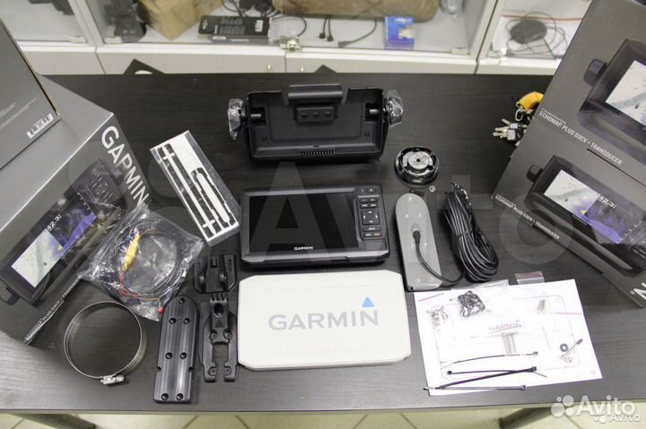 Эхолот картплоттер Garmin Echomap plus 62cv / 63cv