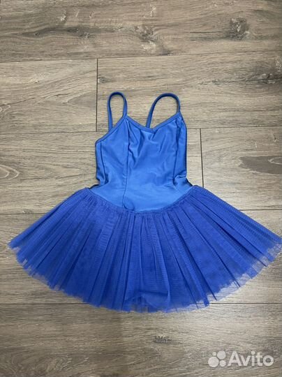 Балетный купальник с пачкой Arina. 104-110