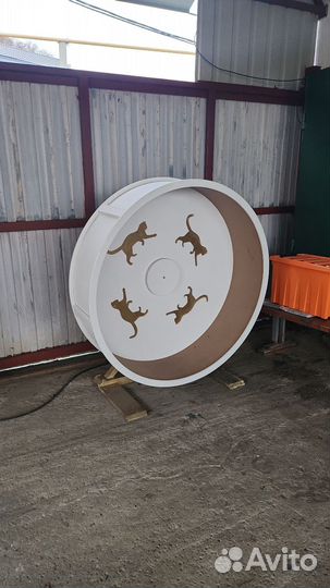 Беговой барабан, беговое колесо для кошек