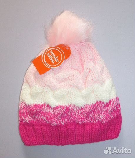 Шапка на флисе 5-8 лет три цвета Канада, Новая