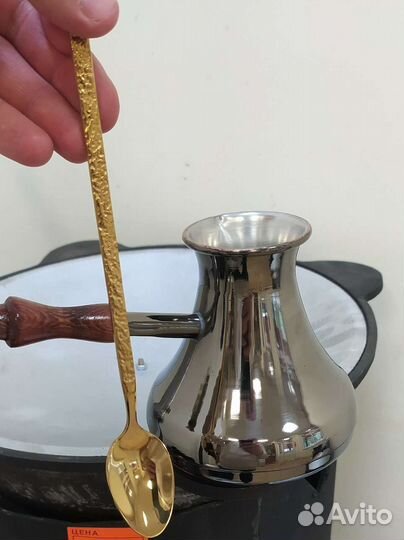Турка для кофе медная