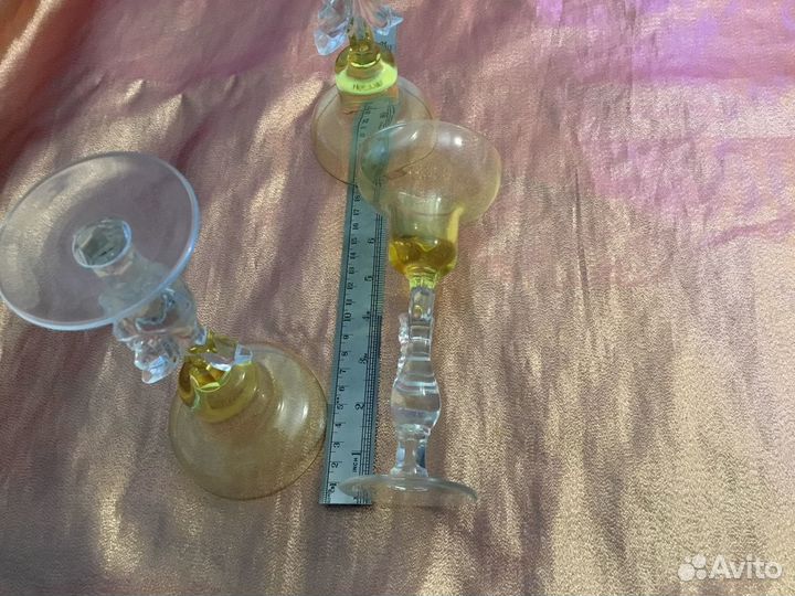 Подсвечник хрустальный СССР