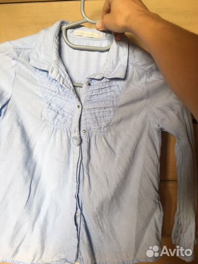 Блузка школьная 122 128