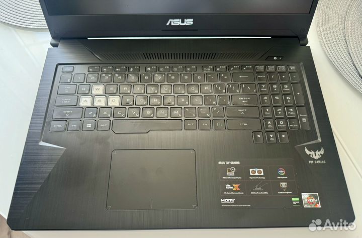 Игровой ноутбук 17.3 asus tuf gaming fx705dt