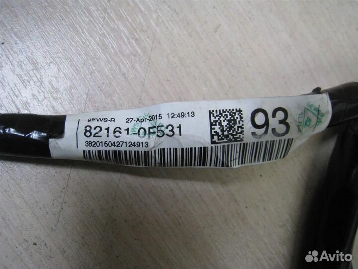 Проводка салона Toyota Verso R2 2015