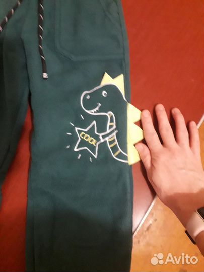 Тёплые флисовые брюки на мальчика