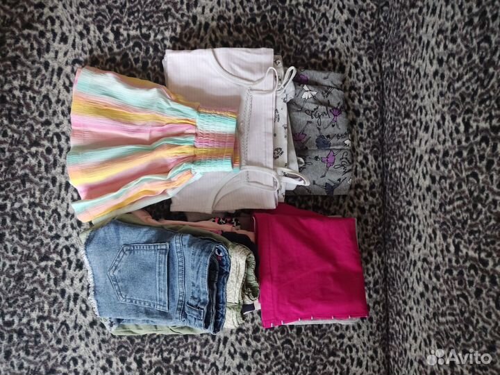 Детские вещи пакетом на девочку 98 р