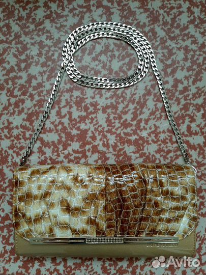 Клатч нат. кожа. Новый