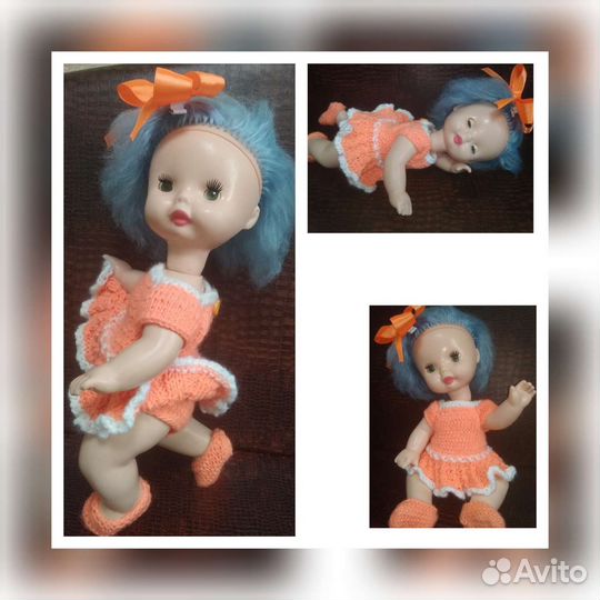 Кукла советская СССР Загорской фабрики в коробке