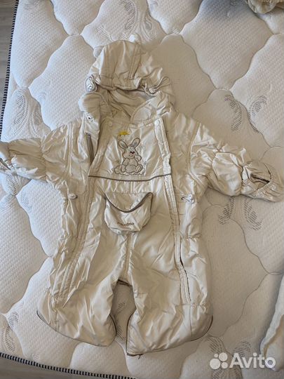 Конверт зимний в коляску и комбинезон