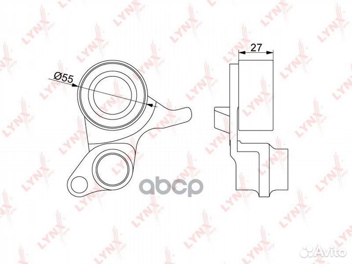 Ролик натяжной ремня грм PB1103 lynxauto
