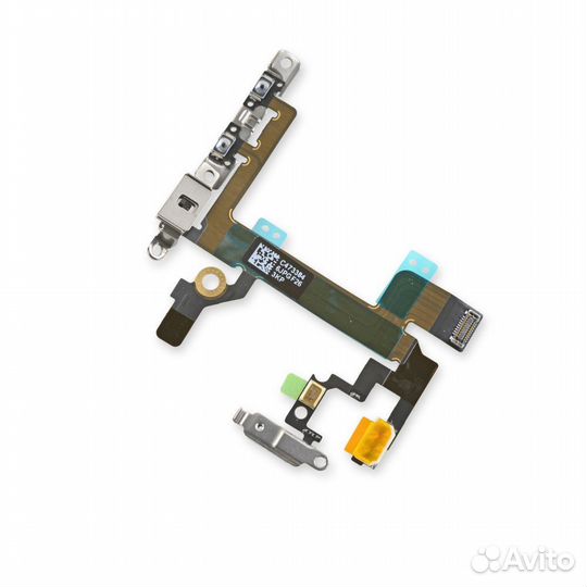Шлейф iPhone 5S с кнопками громкости и включения