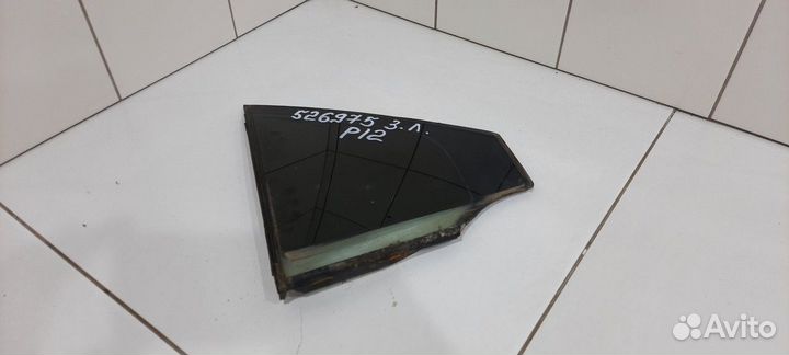 Стекло двери заднее левое глухое (Nissan Primera)