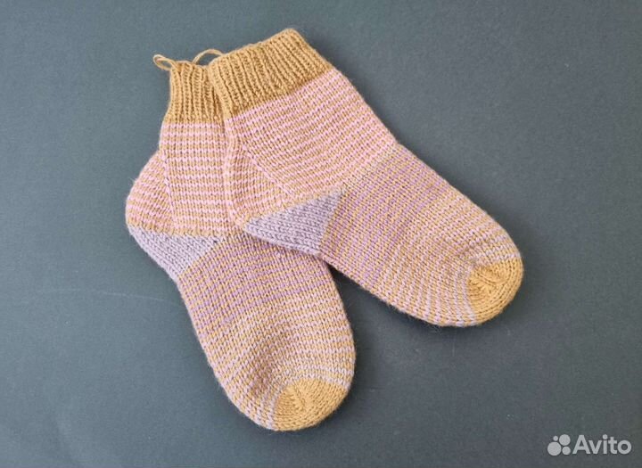Новые детские носки вязаные