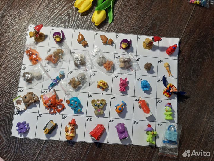 Киндер много