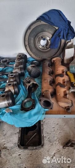 Запчасти на газон 53 бу. Головки,поршневая,вал